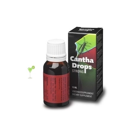 Afrodisíaco líquido CANTHA DROPS FUERTE 15 ml.