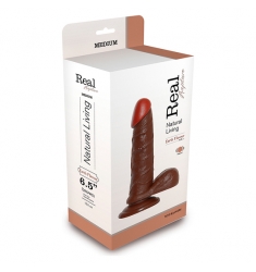 REALÍSTICO VIBRADOR MULATO DE 19 CM