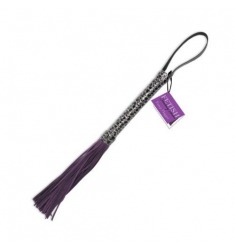 LATIGO AZOTADOR PIEL MORADO 56CM