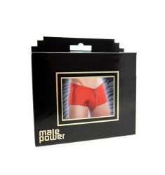 BOXER CON CREMALLERA ROJO
