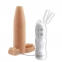 FUNDA DE TACTO REAL CON ESTIMULACIÓN DE CLIRORIS Y TESTICULOS