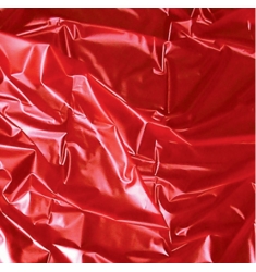 Sábana impermeable color rojo