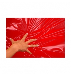 SABANA ROJA IMPERMEABLE DE 180X220CM