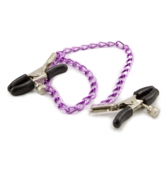  PINZAS CON CADENA PARA PEZONES.