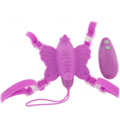 AJUSTABLE DE MARIPOSA CON CONTROL REMOTO DE SILICONA MÉDICA