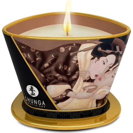 SHUNGA EXCITACIÓN VELA DE MASAJE CHOCOLATE