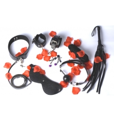 SET DE BONDAGE BDSM 7 PIEZAS AMOS Y MAZMORRAS