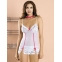 Conjunto de lenceria sexy blanco, bloom chemise