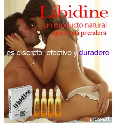 Afrodisiaco natural "Libidine" 4 ampollas de 2cc