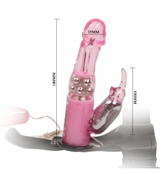 ARNÉS VIBRADOR - ROTADOR CON MANDO
