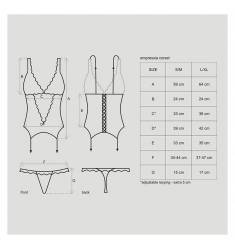 CORSET BUSTIER CON LIGUERO
