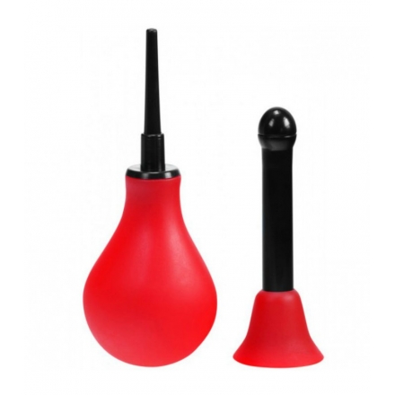 Enema ducha rojo 200 ml