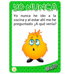 JUEGO DE CARTAS  YO NUNCA