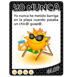 JUEGO DE CARTAS  YO NUNCA