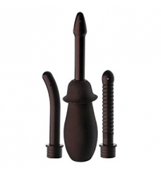 ENEMA DUCHA ANAL-VAGINAL CON 3 BOQUILLAS ADAPTABLES