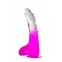 PENE DE GELATINA BICOLOR CON TESTÍCULOS 20CM