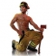 muñeco realistico bombero