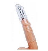 FUNDA DE SILICONA PARA EL PENE CON VIBRACIÓN