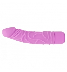 VIBRADOR CLASICO SILICONA Rosa