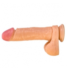 Dildo realistico CARNE CON VENTOSA 22CM