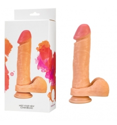 Dildo realistico CARNE CON VENTOSA 22CM