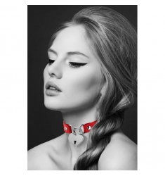 ELEGANTE collar con candado corazon