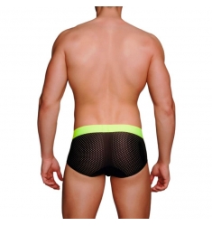 Calzoncillo deportivo color negro y fluor