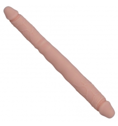 DILDO DOBLE REALÍSTICO SILICONA 