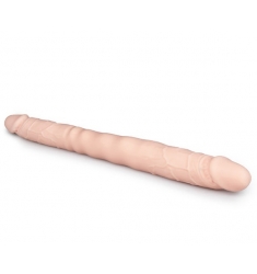 DILDO DOBLE REALÍSTICO SILICONA 