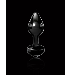 ELEGANTE  PLUG DE CRISTAL NEGRO