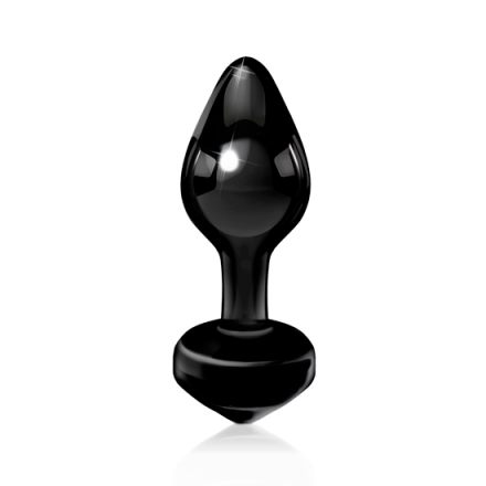 ELEGANTE  PLUG DE CRISTAL NEGRO