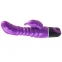 VIBRADOR DOBLE ESTIMULACIÓN 22,5 CM LILA