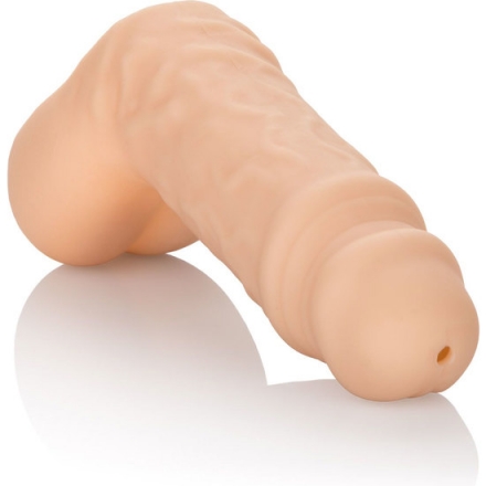FUNDA PRÓTESIS HUECA SUAVE Y FLEXIBLE PERO NO FLÁCIDA COLOR CARNE