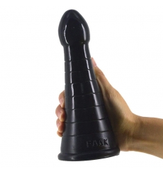 DILDO PLUG NEGRO ROBUSTO