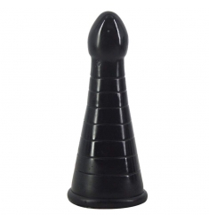 DILDO PLUG NEGRO ROBUSTO
