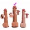Pene Ultrarealista VIBRADOR DUAL DENSITY NERO 22CM