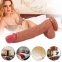 Pene Ultrarealista VIBRADOR DUAL DENSITY NERO 22CM