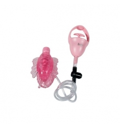 ESTIMULADOR CON BOMBA PARA CLITORIS 