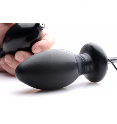 Plug hinchable con vibración