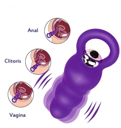 Estimulador bubble anal,clitorial,vaginal,fucsia