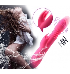 Rabbit Vibrador,bombeador,Rotador,Calefactable y Recargable