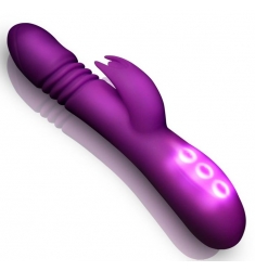 Rabbit Vibrador,bombeador,Rotador,Calefactable y Recargable