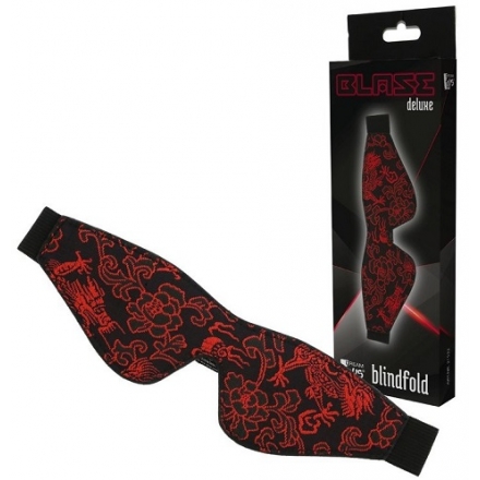 ANTIFAZ DISEÑO DELUXE ROJO/NEGRO
