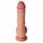 Pene Ultrarealista DUAL DENSITY NERO 22CM