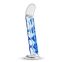 DILDO DE CRISTAL AZUL Nº 8 