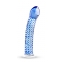 DILDO DE CRISTAL AZUL Nº 5