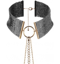 ELEGANTE COLLAR METALLIC NEGRO