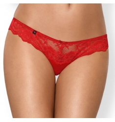 ELEGANTE TANGA DE ENCAJE ROJO CON UN PÍCARO CORAZÓN