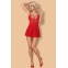 Babydoll rojo elegancia,sofisticación y sensualidad