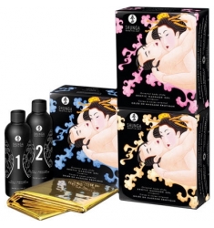 SHUNGA GEL DE MASAJE EROTICO CUERPO A CUERPO ORIENTAL FRESAS Y CHAMPAGNE.